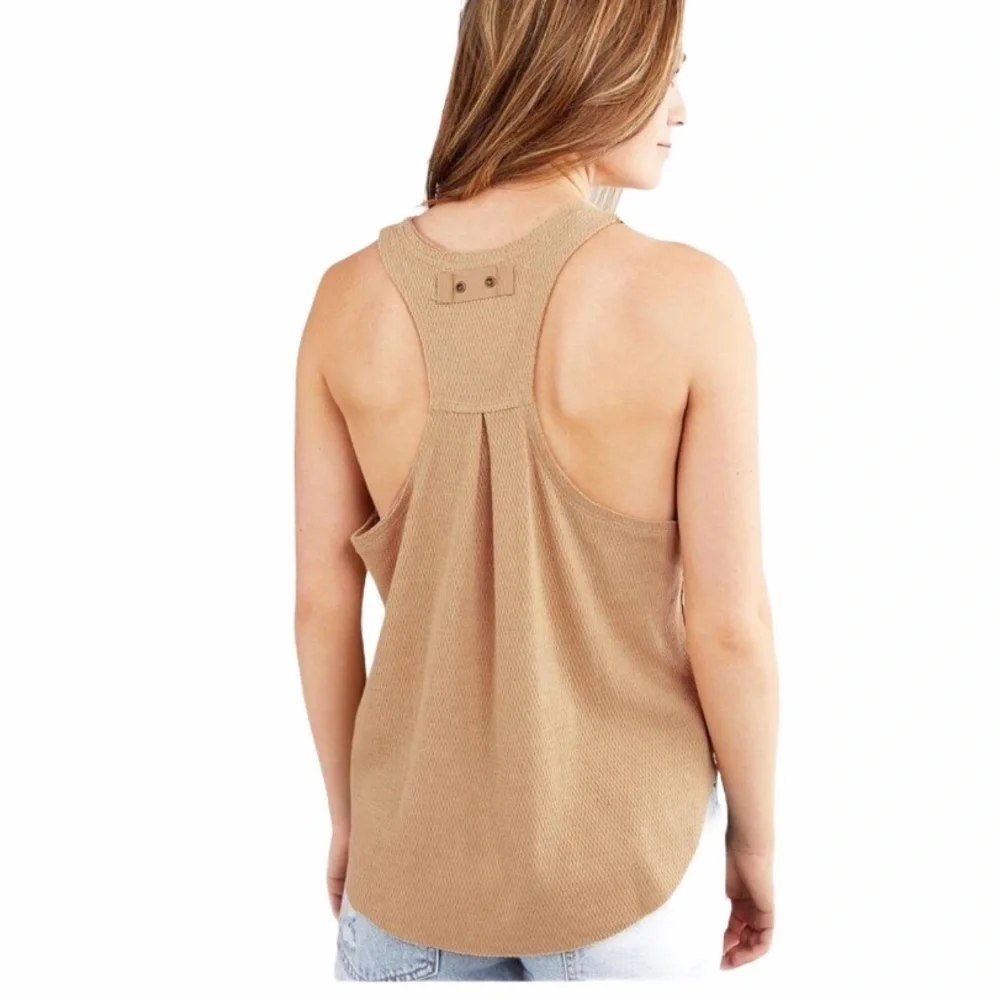Free People Cool It Tank Top True Tan XS